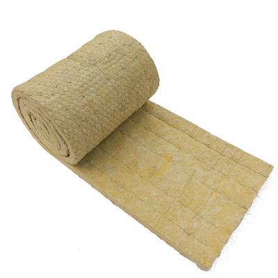 High Performance Building Insulation Non-combustible Rock Wool Board With Wire Mesh for Roof and HVAC Duct Energy Efficiency