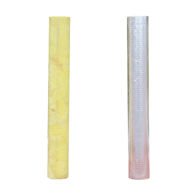 Fiberglass Pipe Wrap with Aluminum Foil Facing for Condensation Control and Freeze Protection on HVAC Pipes