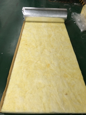 HVAC Acoustic Insulation Wrap Foil Faced Fiberglass Duct Liner for Air Conditioning Ducts High Temp Thermal Sound Proof Blanket