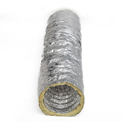 Sound-Reducing Insulation Flexible HVAC Duct Factory Direct Acoustic Insulated Flexible Air Ducting Hose for HVAC Systems Parts