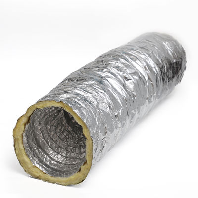 Sound-Reducing Multi-Layer Flexible HVAC Duct with -30 to +250°C Temperature Range and 30 m/s Air Flow Velocity