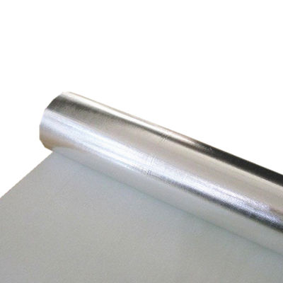 Flame Retardant Aluminum-Glass Cloth Foil Facing - Duct Wrap and Mineral Wool Lamination for Building Insulation