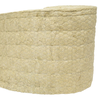 Wire Mesh Faced Rock Wool Blanket for Industrial Piping Insulation