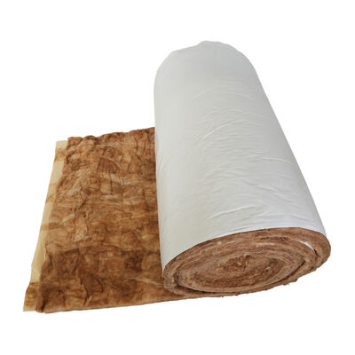 Brown Glass Wool Duct Wrap Insulation - The Ultimate Multi-Purpose Protection for Ducts, Pipes & Mechanical Systems
