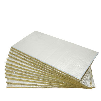 CE Certificated Insulation Material Rockwool Board with Aluminum Foil Facing Fireproof Waterproof