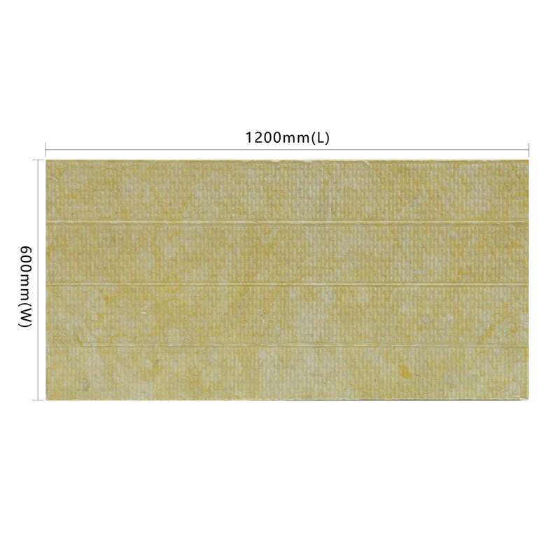 Versatile Rock Wool Board with Customizable Facing for Specialized Applications