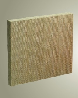 Rock Wool Slab with Aluminum Foil Vapor Barrier for High Temp HVAC Duct Insulation Class A Fire Rating