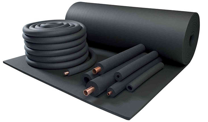 Fire Resistance Class B1 Rubber Plastic Insulation Sheet with High Sound Absorption and Water Repellent Properties