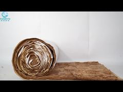 NEW-brown glasswool blanket with white facing